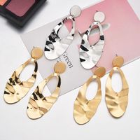 Womens Leaf Plating Alloy Earrings Nhbq125344 main image 4