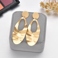 Womens Leaf Plating Alloy Earrings Nhbq125344 main image 7