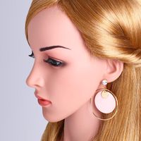 Womens Geometric Acrylic Alloy Soaring Earrings Nhas125368 main image 5