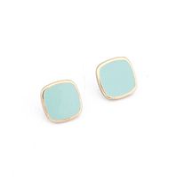 Womens Geometric Round Plastic Resin Earrings Nhgo125285 sku image 1