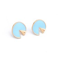 Womens Geometric Round Plastic  Resin Earrings Nhgo125334 sku image 3