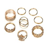 Womens Heart Openwork Carving Plating Alloy Rings Nhgy125554 main image 7