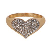 2019 Neues Produkt Diamant Liebes Kreis Matti Erter Ring Europäischer Und Amerikanischer Temperament Charme Diamant Einzel Ring Ring main image 6