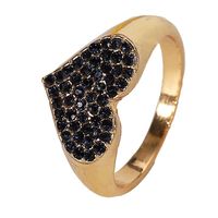 2019 Neues Produkt Diamant Liebes Kreis Matti Erter Ring Europäischer Und Amerikanischer Temperament Charme Diamant Einzel Ring Ring main image 8