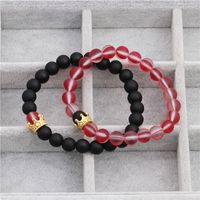 Unisex Crown Natural Stone Copper Bracelets &amp; Bangles Nhyl125990 main image 4