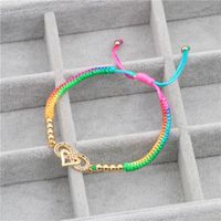 Coréenne Style Micro-incrusté Coloré Zircon Réglable 8-mot Infini Bracelet Coloré Tissé Réglable Diy Bracelet Pour Les Femmes main image 11