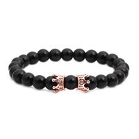 Unisex Ghost Head Natural Stone Copper Bracelets &amp; Bangles Nhyl126070 main image 8