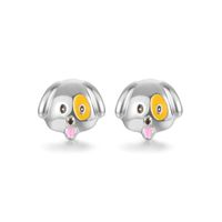Fabrik Direkt Verkauf Europa Und Amerika  Hot Sale Tropf Öl Persönlichkeit Einfache Ohrringe Neue Kreative Emoji Ohrringe main image 10