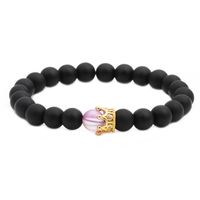 Unisex Crown Natural Stone Copper Bracelets &amp; Bangles Nhyl125991 sku image 1