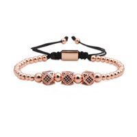 Unisex Crown Weaving Copper Bracelets &amp; Bangles Nhyl126081 sku image 6