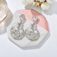 Womens Shell And Beads Alloy Earrings Nhbq130364 main image 5