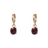 Womens Geometric Rhinestone Alloy Earrings Nhjj132956 main image 9