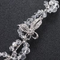 Butterfly Imitated Crystal Handmade Bridal Tiara Nhhs133030 main image 5