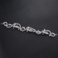 Butterfly Imitated Crystal Handmade Bridal Tiara Nhhs133030 main image 7