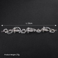 Butterfly Imitated Crystal Handmade Bridal Tiara Nhhs133030 main image 6