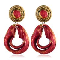 Europe Et En Amérique Croix Frontière Spécial Boucles D'oreilles Couleur Protection En Acier Aiguille Vintage Océan Style Shell Boucles D'oreilles Cour Style Conque Boucles D'oreilles Pour Les Femmes main image 6