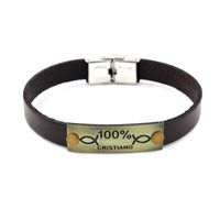 Sleek Minimalist Stainless Steel Buckle Bracelet Nhhm133064 main image 6