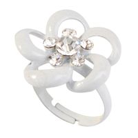 Womens Floral Paint Alloy Rings Nhkq133113 main image 13