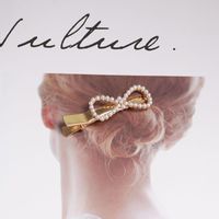 Fashion Flower Love Rhinestone Beads Hair Clip Nhjj133114 main image 5