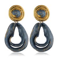 Europe Et En Amérique Croix Frontière Spécial Boucles D'oreilles Couleur Protection En Acier Aiguille Vintage Océan Style Shell Boucles D'oreilles Cour Style Conque Boucles D'oreilles Pour Les Femmes sku image 5