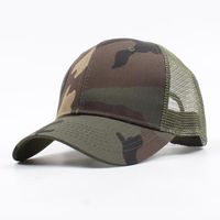 Camuflaje, Protección Solar Versátil, Malla Coreana, Gorra De Béisbol Transpirable. Nhxo133258 main image 7