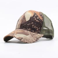 Camuflaje, Protección Solar Versátil, Malla Coreana, Gorra De Béisbol Transpirable. Nhxo133258 main image 9