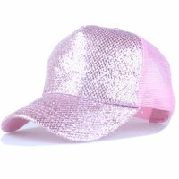 Chapeau Femelle Casquette De Baseball D'été Mode Coréenne À La Mode Paillettes Casquette Extérieure Hip Hop Chapeau Chapeau De Soleil Printemps Et Automne D'été sku image 2