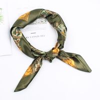 Satin Scarves Decorated Professional Small Scarf Nhxo133254 sku image 5