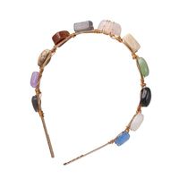 Fashion Women Shell Natural Stone Headband Nhjj133721 main image 8