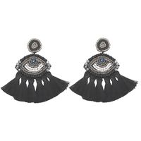 Fashion Women Hand-woven Beads Eye Earrings Nhjq133753 main image 10