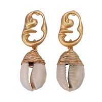 Fashion Women Shell Alloy Earrings Nhjq133800 main image 5