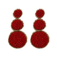 Fashion Women Beaded Earrings Nhjq133820 main image 5