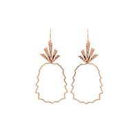 Fashion Pineapple Fruit Geometric Alloy Earrings Nhot133890 main image 3