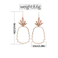 Fashion Pineapple Fruit Geometric Alloy Earrings Nhot133890 main image 4