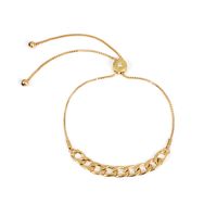 Retro Fashion Wild Personality Exaggerated Thick Chain Adjustable Bracelet Nhxr133917 main image 5