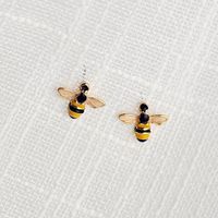 Womens Insect Plating Alloy Earrings Nhms133922 main image 5