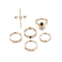 Fashion Alloy-plated Combination Ring Set Nhot134005 main image 3