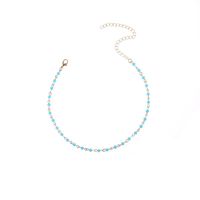 Simple Wild Imitated Crystal Acrylic Beads Necklace Nhxr134042 main image 7