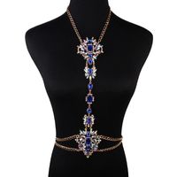 Fashion Women Rhinestone Body Chain Nhjq133640 sku image 1