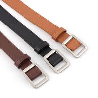 Fashion Woman Leather Metal Buckle Belt Strap For Dress Jeans Nhpo134085 main image 5