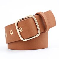 Fashion Woman Leather Metal Buckle Belt Strap For Dress Jeans Nhpo134094 main image 9