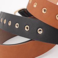 Fashion Woman Leather Metal Buckle Belt Strap For Dress Jeans Nhpo134094 main image 6