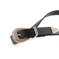 Fashion Retro Woman Leather Metal Buckle Belt Strap For Dress Jeans Nhpo134118 main image 4