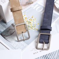 Fashion Woman Leather Metal Buckle Belt Strap For Dress Jeans Nhpo134125 main image 5