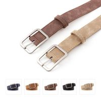 Fashion Woman Leather Metal Buckle Belt Strap For Dress Jeans Nhpo134125 main image 4