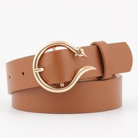 Fashion Woman Leather Metal Buckle Belt Strap For Dress Jeans Nhpo134126 main image 8