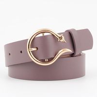 Fashion Woman Leather Metal Buckle Belt Strap For Dress Jeans Nhpo134126 main image 7
