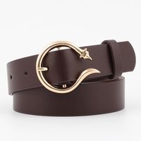 Fashion Woman Leather Metal Buckle Belt Strap For Dress Jeans Nhpo134126 main image 10
