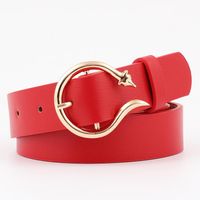 Fashion Woman Leather Metal Buckle Belt Strap For Dress Jeans Nhpo134126 main image 12