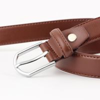 Fashion Woman Leather Metal Buckle Belt Strap For Dress Jeans Nhpo134143 main image 5